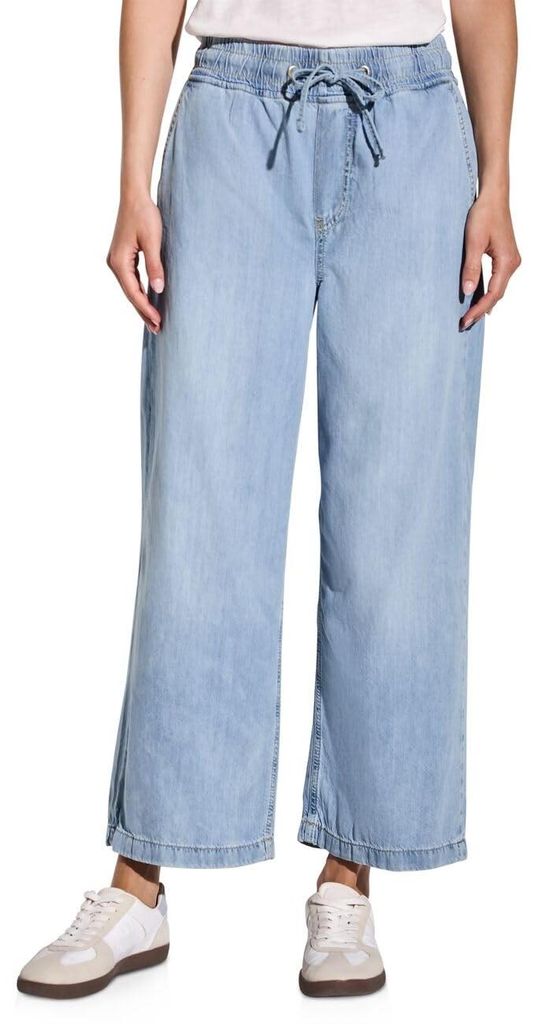 Street One QR Style-Wide Leg,hw,Light Blue Light Blue clean Produktbild 