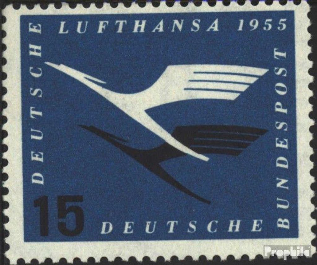 Briefmarken BRD (BR.Deutschland) 1955 Mi 207 postfrisch Produktbild 