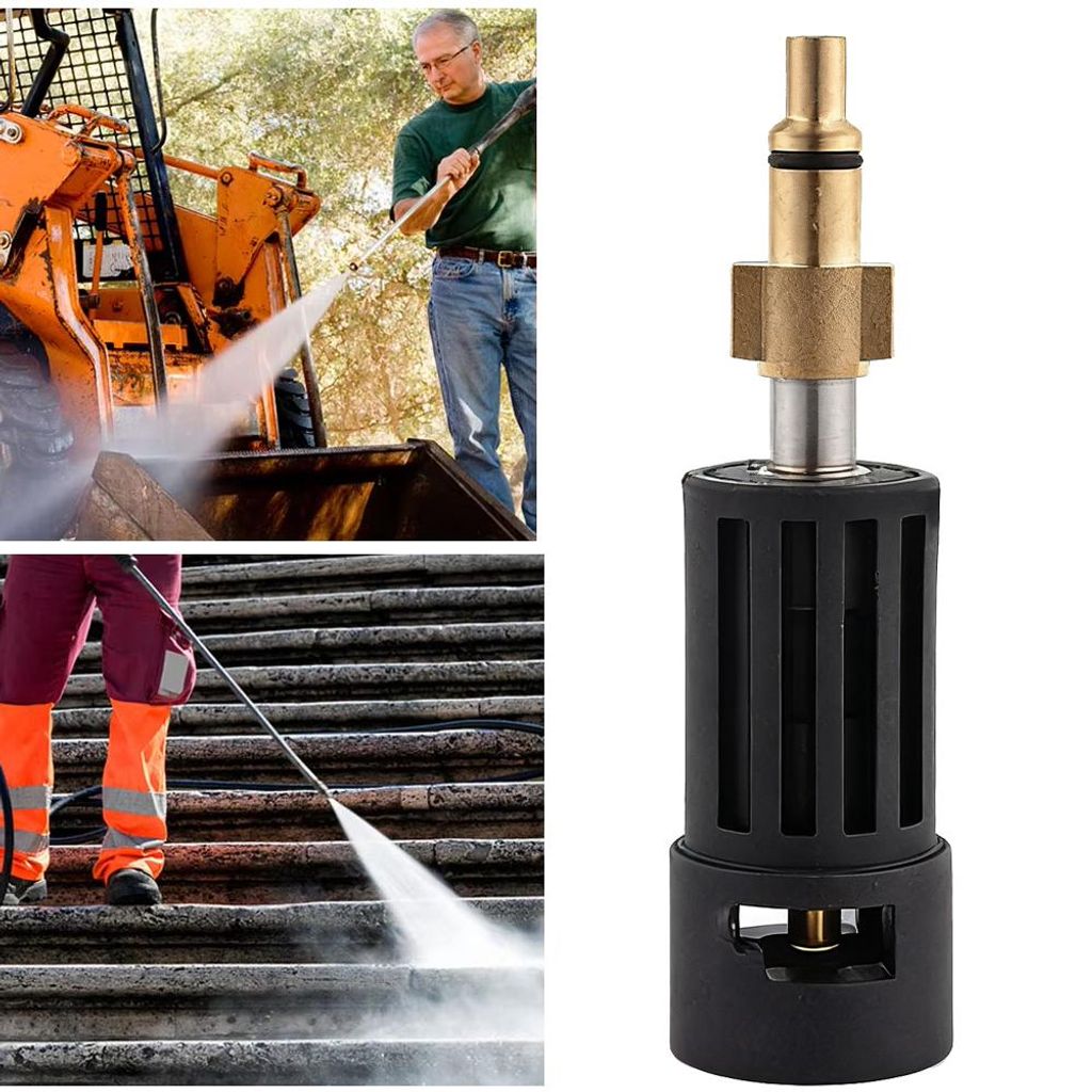 Bajonett Adapter zur Verwendung von Kärcher Zubehör an den Geräten von DURO FERREX PARKSIDE Kingcraft Topcraft Lavor Lavorwash