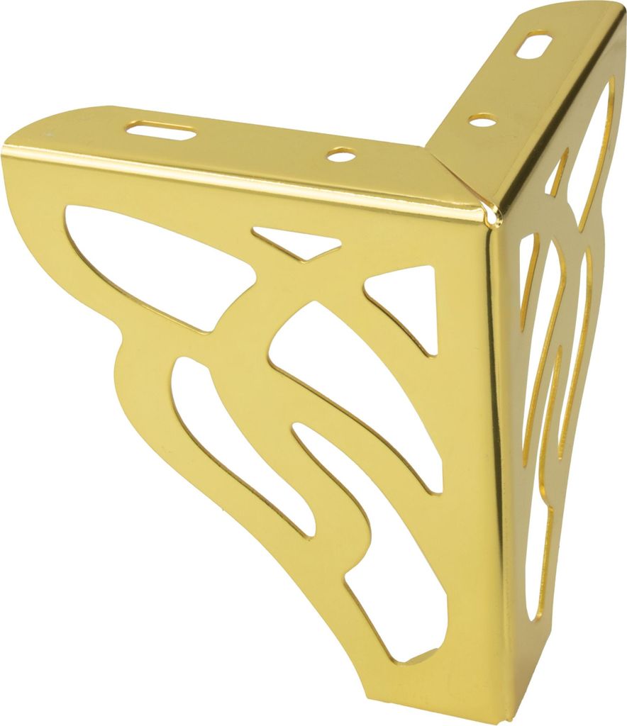 Elegante goldene Metallmöbelbeine 13 cm mit glänzender Oberfläche für glamouröse Sofas und stilvolle Inneneinrichtungen, ideal für einen mode...
