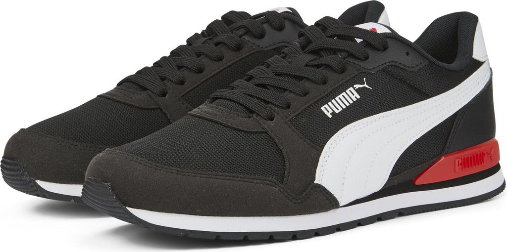 Puma ST Runner v3 Mesh - Herren Schuhe Schwarz 384640-08 , Größe: EU 42 UK 8