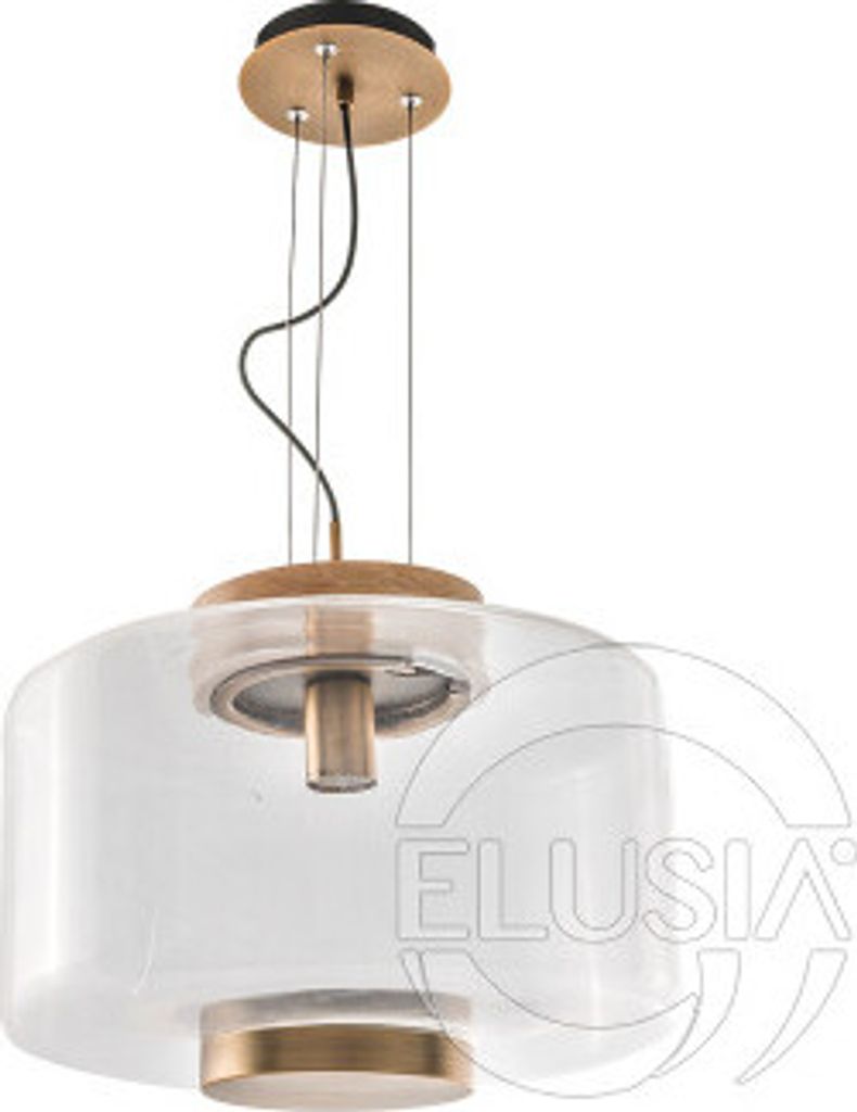 Sorel Pendelleuchte mit 40 cm Durchmesser und 150 cm Höhe E27 höhenverstellbar