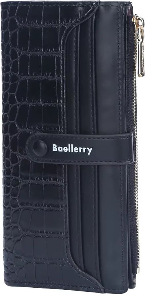 Geldbörse Baellerry YA-36081 - Elegante Damenbörse Schwarz KP36081