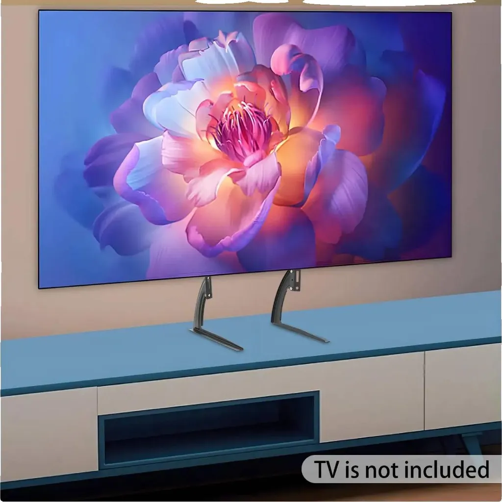 Support TV réglable pour salon et chambre installation sans perçage