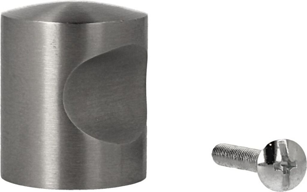 Möbelknopf Schrankknopf Edelstahlknopf Schubladenknopf Türgriff Möbelgriff ø25mm