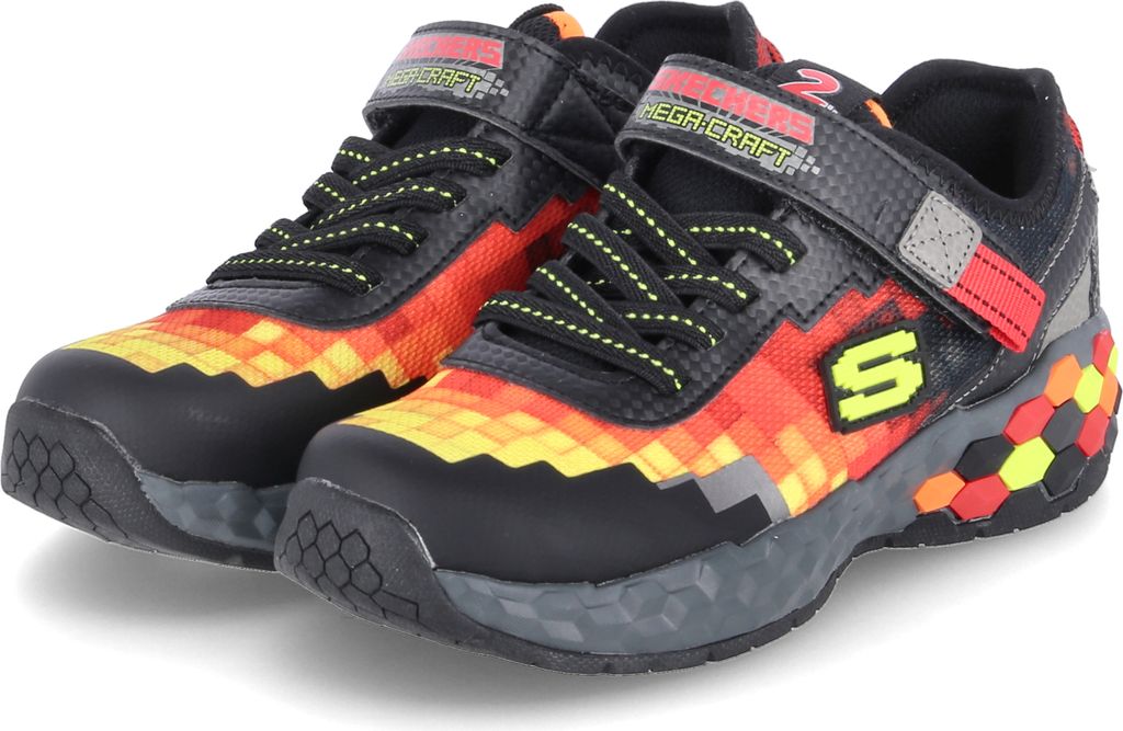 Skechers Jungen Kinder Halbschuhe schwarz