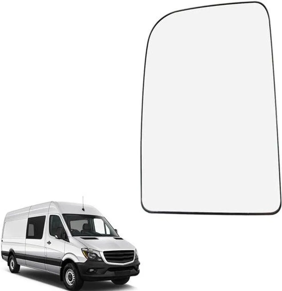 Vitre de rétroviseur dégivrante droite compatible Sprinter 2018
