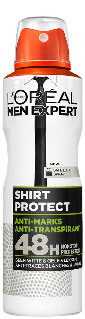 L'Oréal Paris Men Expert Deodorant Shirt Protect, 150 ml, Imagen del producto 
