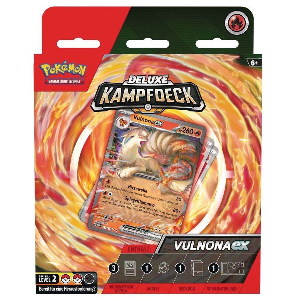 Vulnona | Deluxe Kampf-Deck | Pokemon | Sammel-Karten Produktbild 