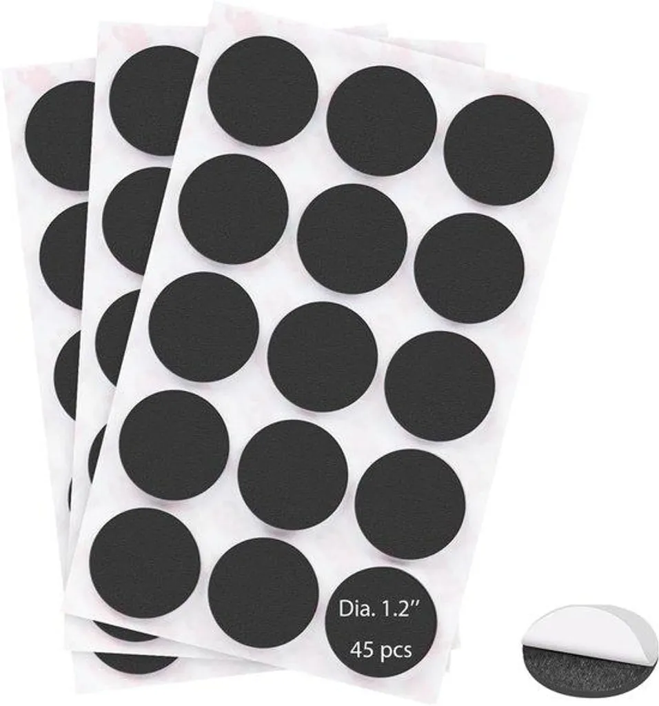 Aimants adhésifs 30 mm puissants 45 unités pour frigo et tableaux noirs