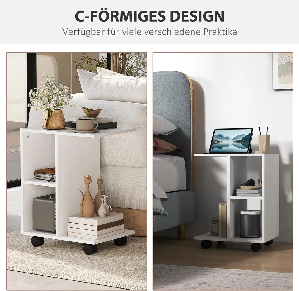 Table de salon portable pour ordinateur et repas en petits espaces - 5