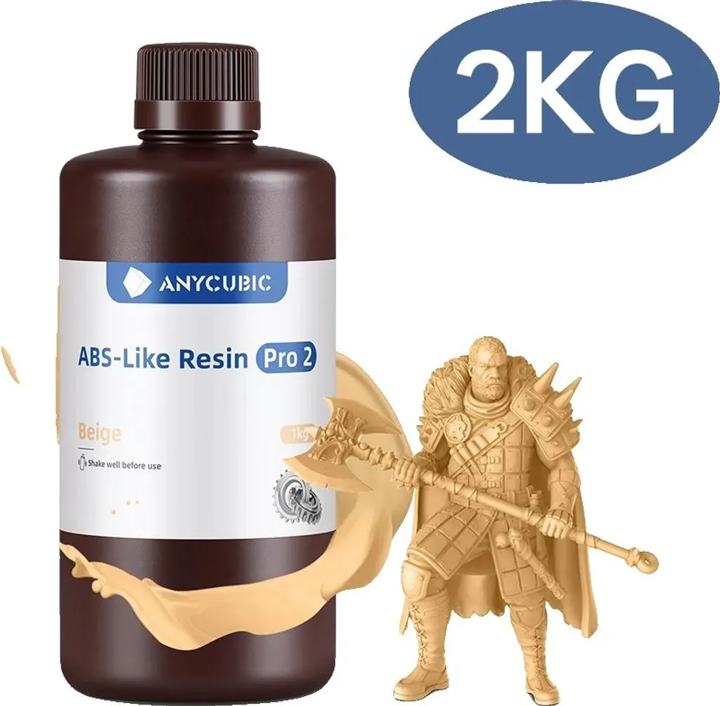 Offerta Resina 3D 2KG Beige | Alta Fedeltà e Rapidità | Best Price