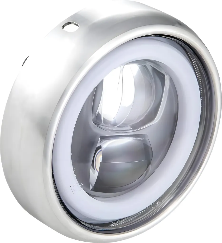 Phare LED 115 mm pour rouler en sécurité avec votre Vespa VNB ou GS