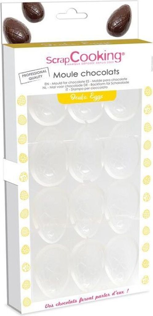 Schokoladenform für 6 Eier