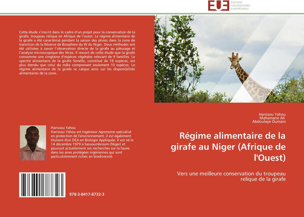 Régime alimentaire de la girafe au Niger (Afrique de l'Ouest)