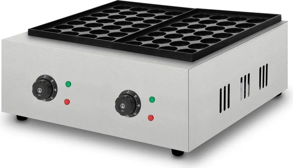 Machine à Takoyaki pour Cuisine Japonaise - Gril Électrique Inox 4000W