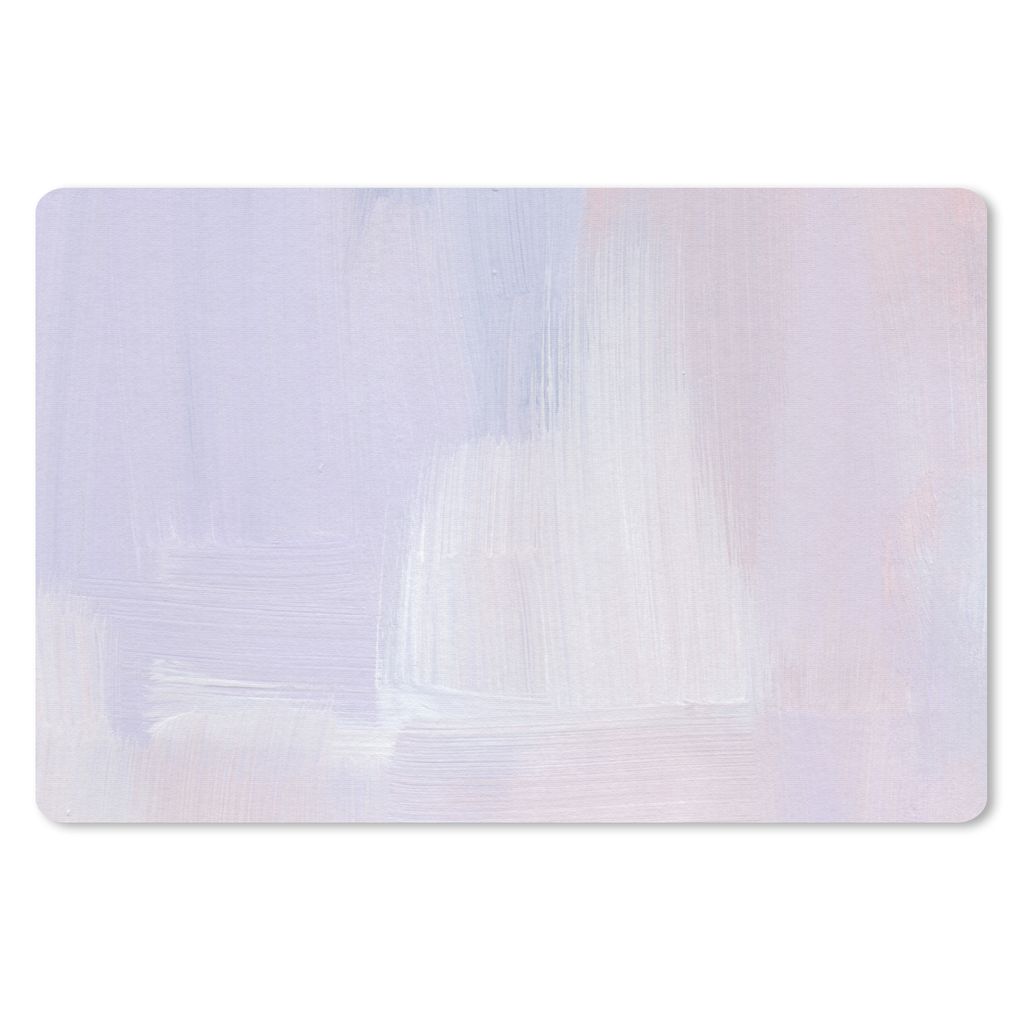 MuchoWow Schreibtischunterlage Pastell - Farbe - Gestaltung 60x40 cm - XXL Mauspad - Großes Mauspad