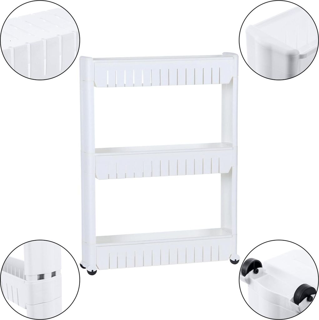 Intirilife Moveable Niche Shelf Storage Rack Kuchyňský Obrázek produktu 