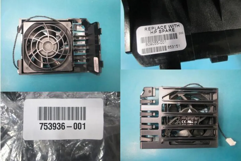 Support de Ventilateur et Guide de Carte HP Z440 - Châssis 809055-001