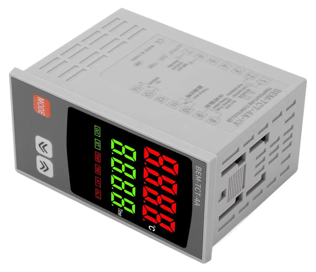 Régulateur PID haute précision à LED, thermostat pour circuit 100-240V - 4
