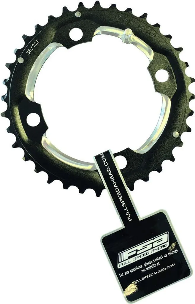 Plateau VTT FSA 36T 104 BCD noir idéal pour rénover votre transmission