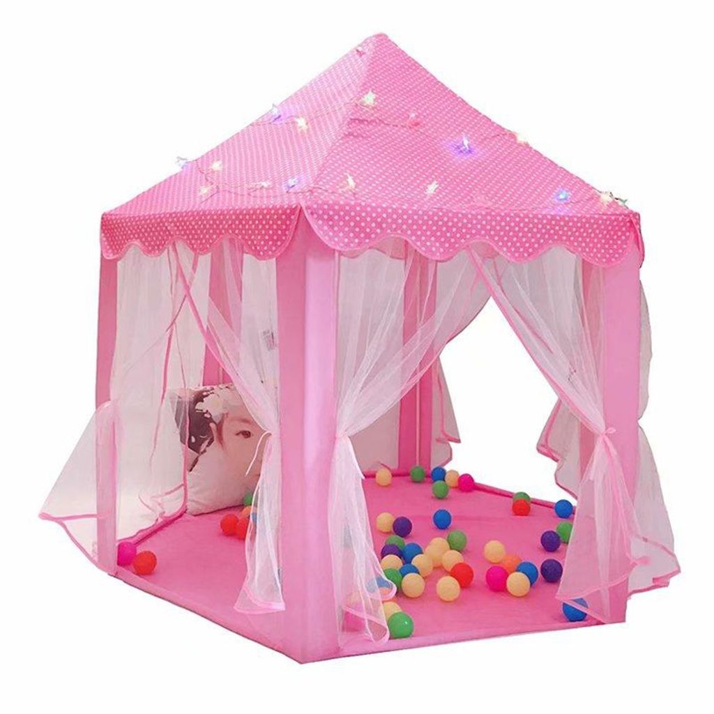 Spielzelt Mädchen Schloss Kinderzelt Kinderzimmerzelt rosa Prinzessinnenzelt 