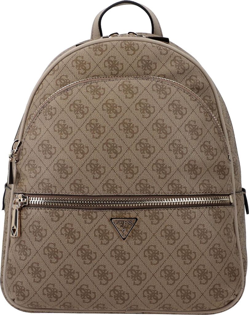 Guess Manhattan II großer Rucksack in Lattee für Damen – 26 x 23 x 13 cm / Lattee