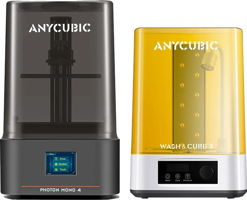 Imprimante 3D Anycubic Photon Mono 4 pour Figurines et Modélisme Précision 10K