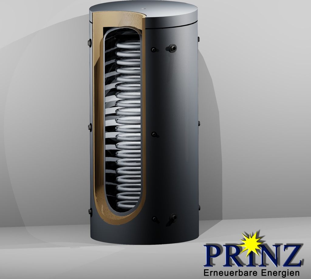 Hygienekombispeicher Hygienespeicher 600 Liter schmal mit Isolierung Typ PH 600