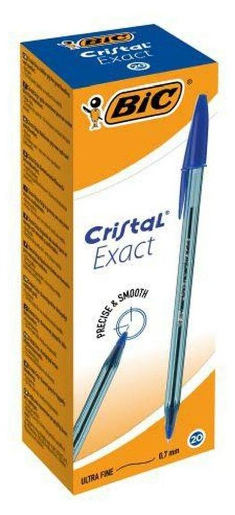 Stift Bic Cristal Exact Blau Produktbild 