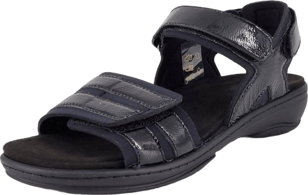 Fidelio Komfort Sandalen Damen 31383238323834 Schwarz 37 EU