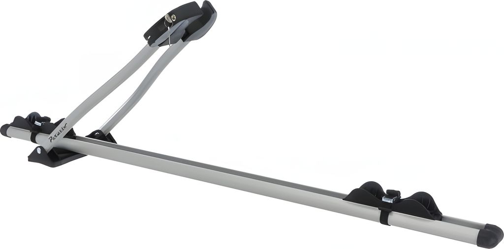 1x universeller Dachfahrradhalter Auto Fahrradträger - VDP Roma - Dach Fahrradhalter für Auto - abschließbar - für 1 Fahrrad