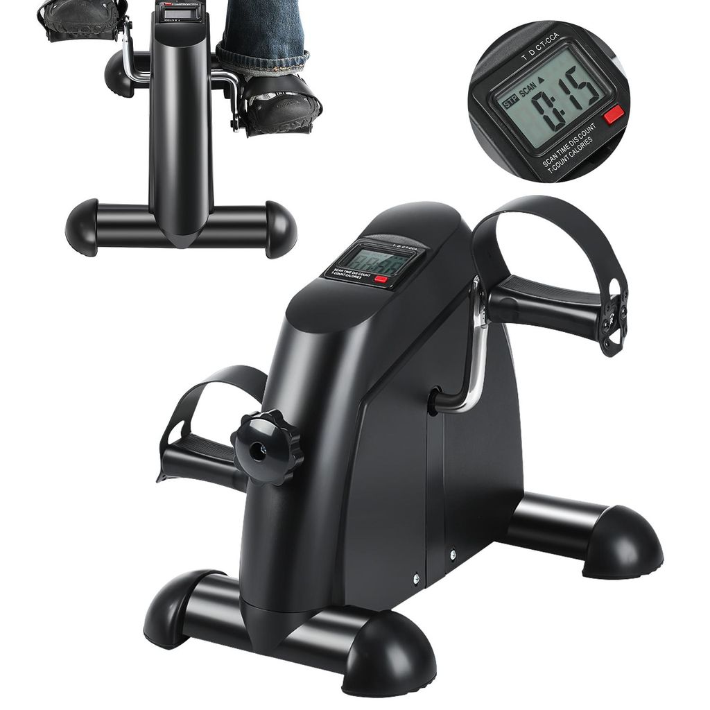 Mini Heimtrainer Pedaltrainer, LED-Display, kompakt für Produktbild 