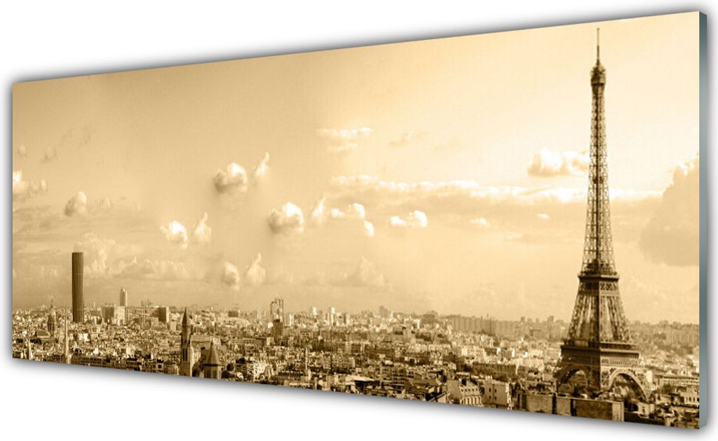 Acrylglasbilder 125x50 Wandbild Druck Stadt Gebäude