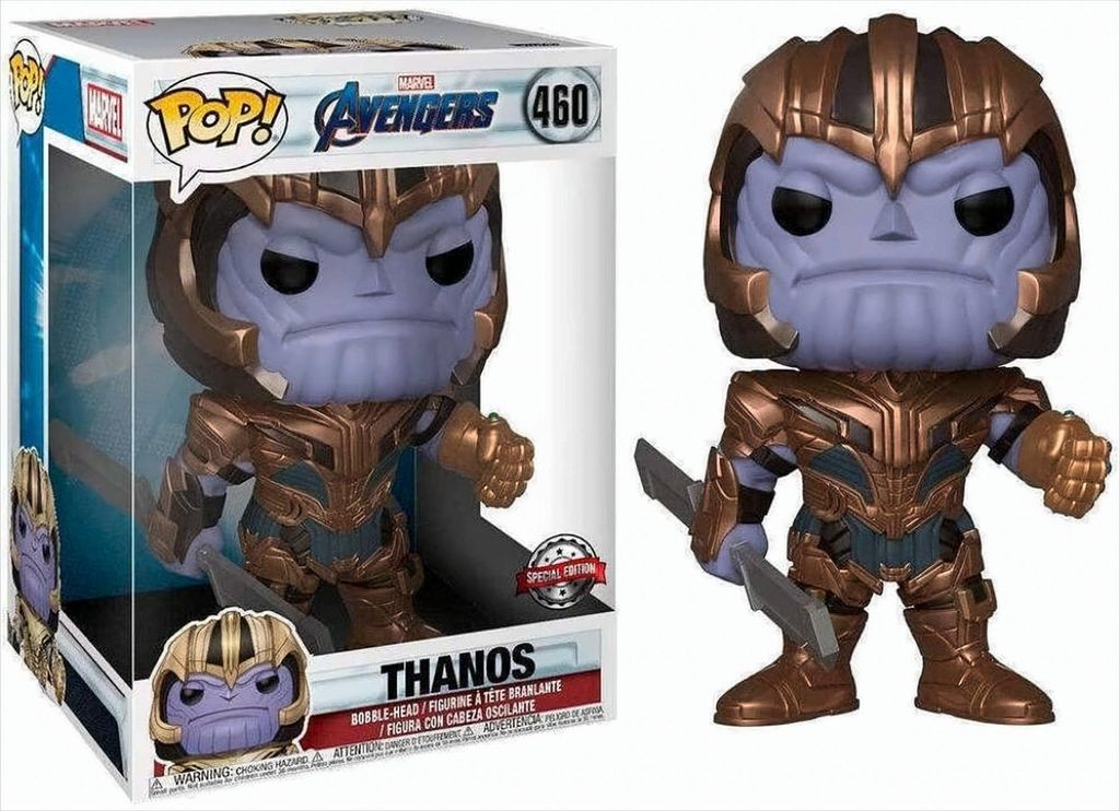 Figura POP Marvel Avengers Endgame Thanos 25 cm Esclusivo Immagine del prodotto 