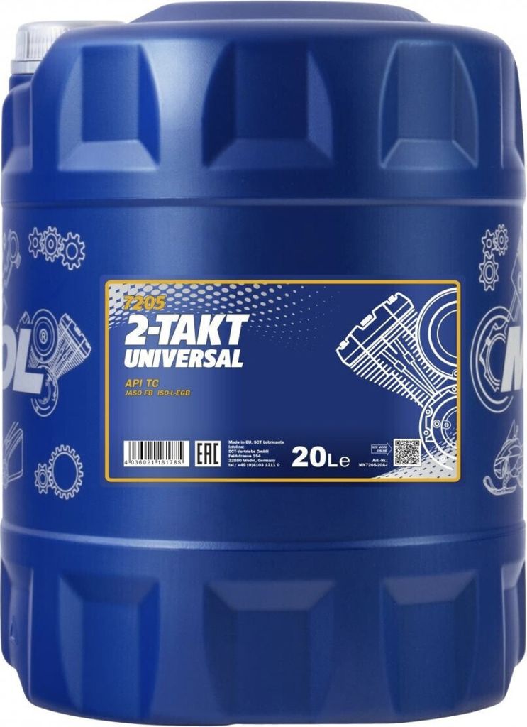 MANNOL 2-TAKT UNIVERSAL, 20 Liter Produktbild 