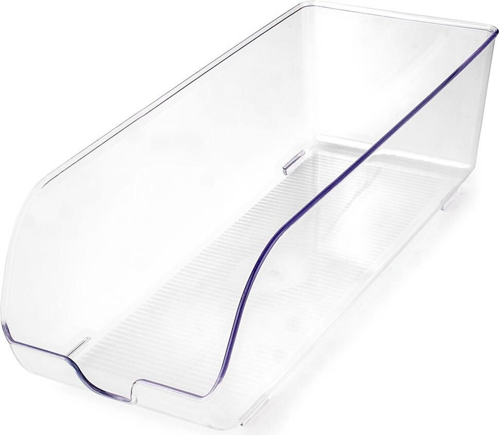 Ibili Kühlschrank-Organizer, Kunststoff, 35x14x10 cm, transparent