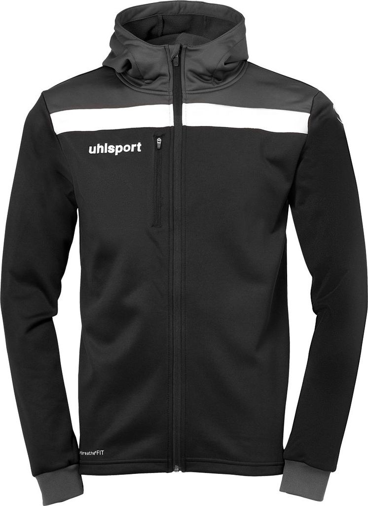 uhlsport Trainingsjacke OFFENSE 23 MULTI HOOD JACKET Children 1005199_02 schwarz/anthra/weiß 164
