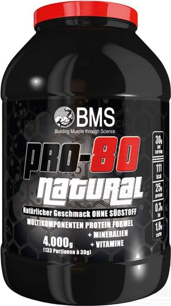 BMS Professional Protein 80 NATURAL 4kg