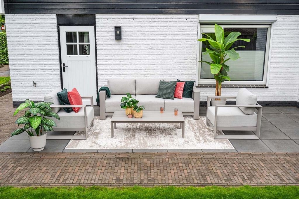 Garden Impressions Lounge Set Levanto 4-teilig Aluminium - Produktbild 