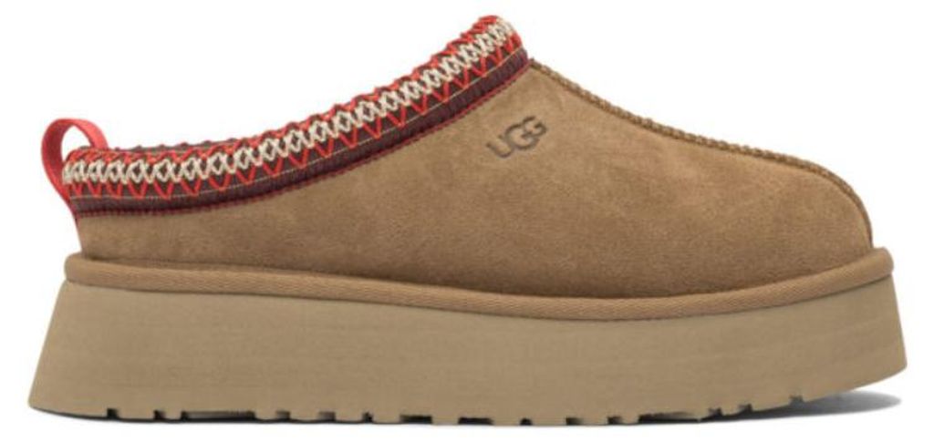 UGG Damen-Slipper aus Wildleder, braun - Größe 10 Produktbild 