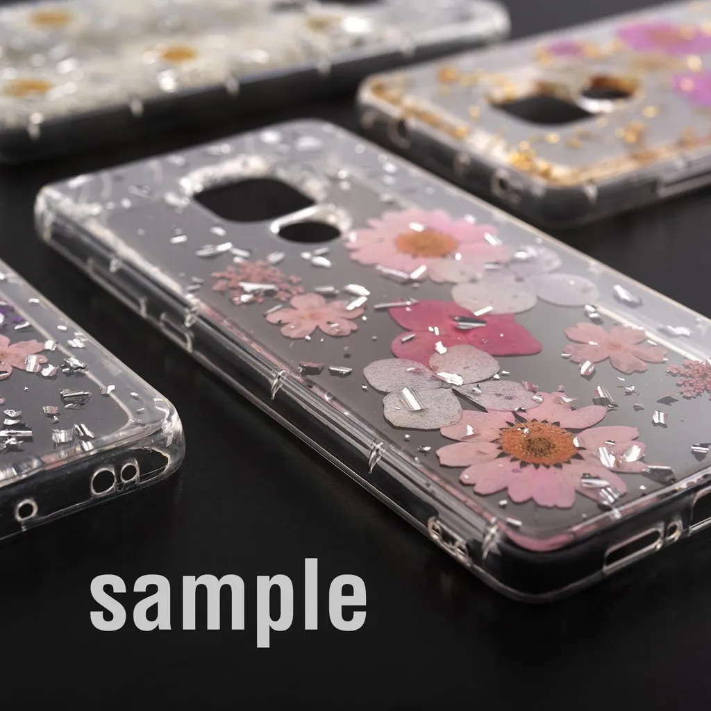 Regalo Huawei P30: Cover 4smarts Glamour Bouquet Fiori e Argento