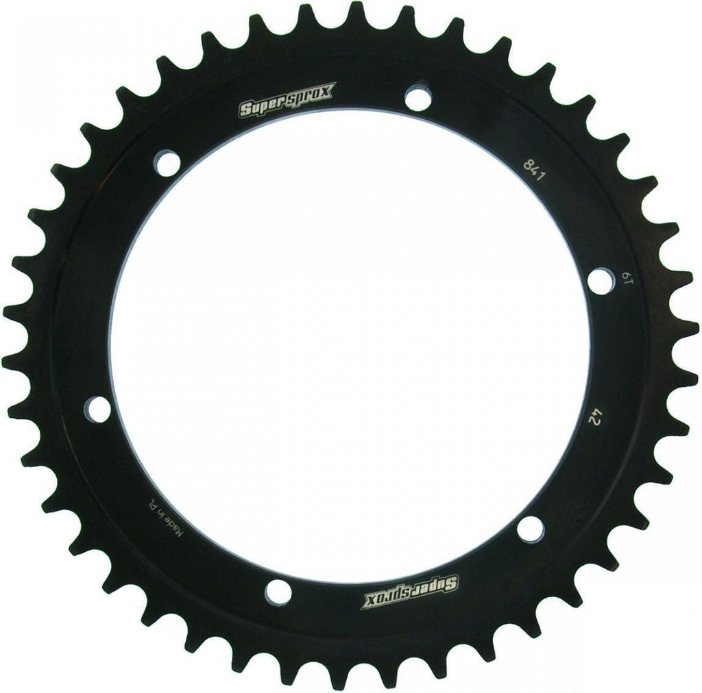 Supersprox Kettenrad 530 LK 164,0mm Ø 152mm 42Z 6-Loch Stahl schwarz