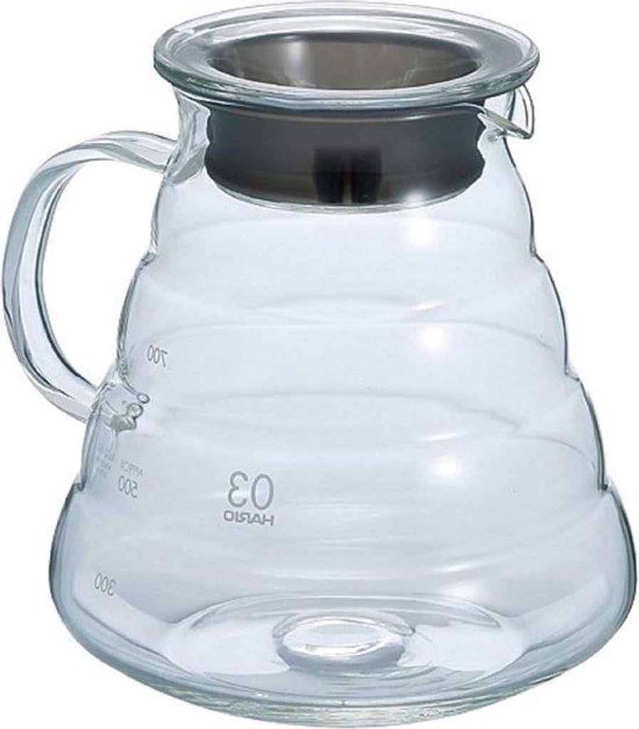 Kleiner Kaffeebehälter 800ml durchsichtig 13x13cm