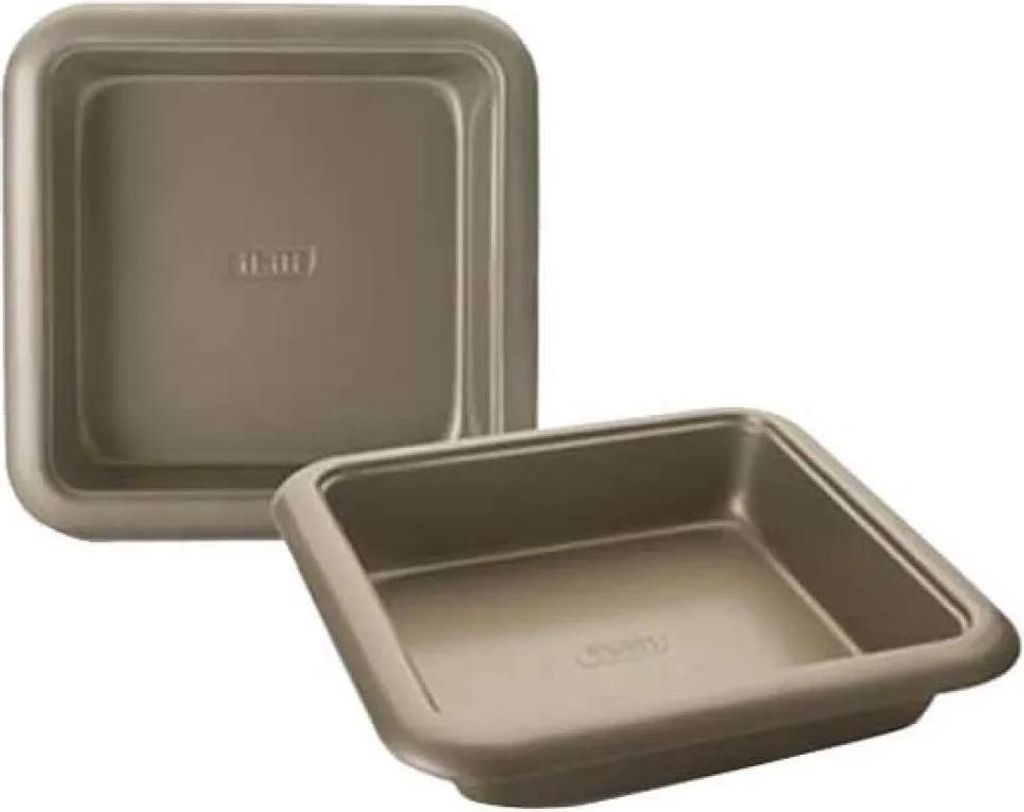 Ibili Goldene Quadratische Form 24 Cm Silber Silber One Size