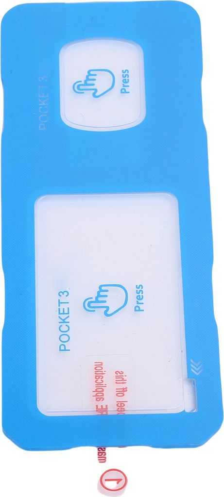 Displayschutz aus gehärtetem Glas, passend für das Objektiv der Osmo Pocket 3 Action-Kamera und kratzfeste Schutzfolie