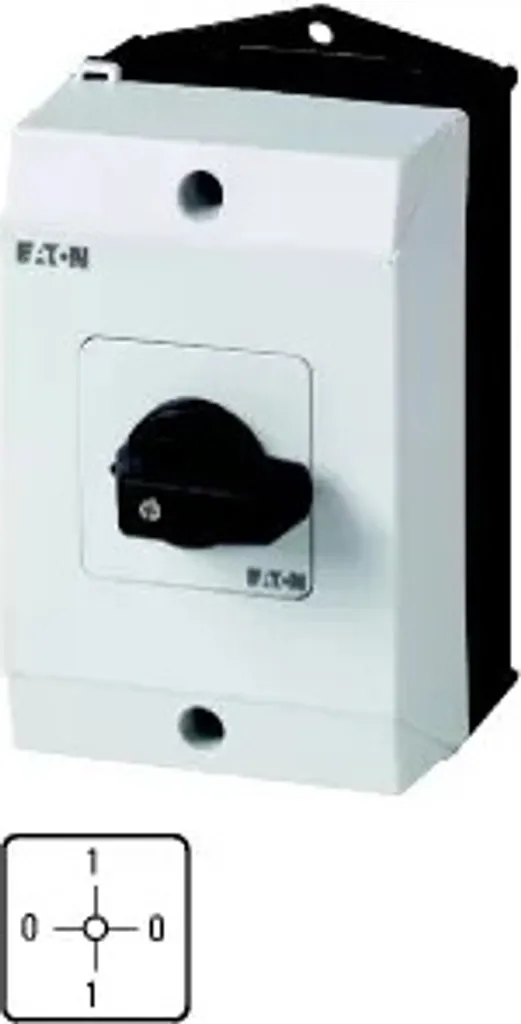 Interrupteur de commande rotatif Eaton T0-2-15042/I1 pour coffret 20A