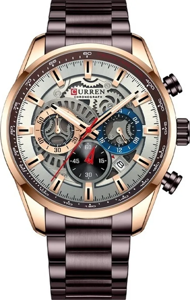 Montre Homme CURREN anti-rayures fiable pour éviter les retards