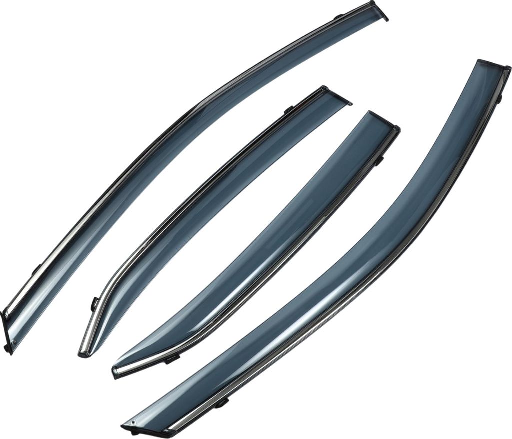 Seitenfensterabweiser Seitenscheiben Windabweiser für Toyota Camry 2018-2024 Schwarz Regenschutz Sonnenblenden Windabweiser Fenster Vent Shades