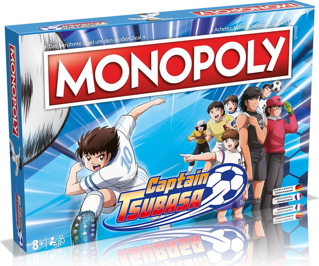 Monopoly - Captain Tsubasa (deutsch/französisch) Brettspiel Produktbild 